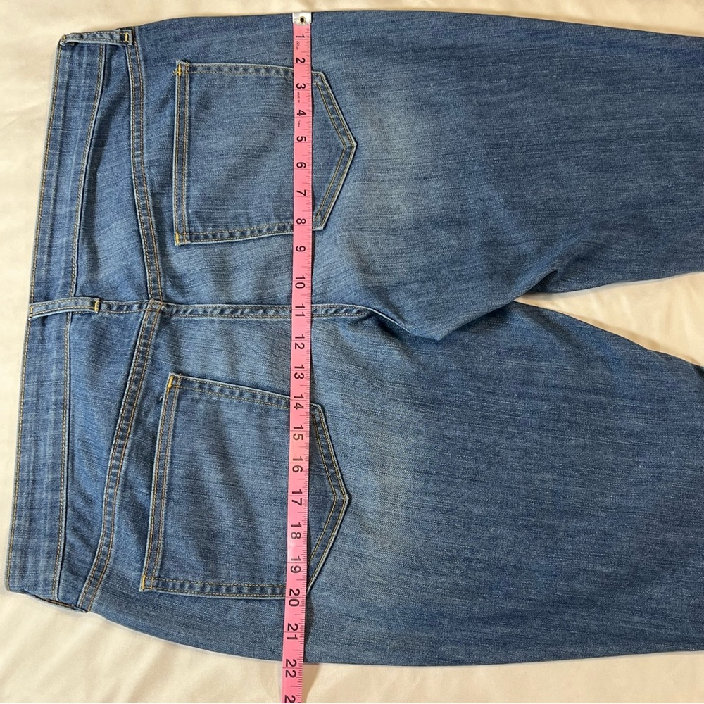 Old Navy The Diva Medium Wash Denim Straight Leg Jeans Sz 14 - Picture 9 of 10